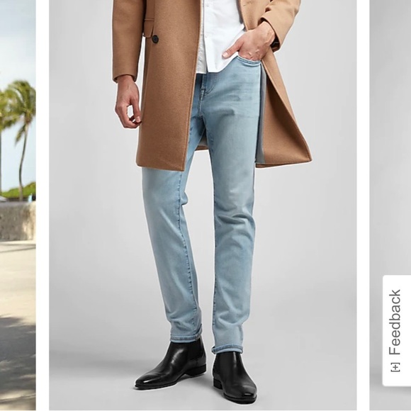 Express Other - NWT Express Slim Light Wash 4-Way Hyper Stretch Jeans